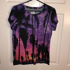 Palm Tree Sunset Shirt